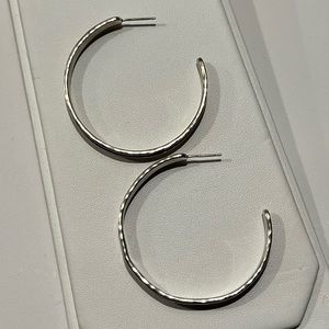 Silpada English Channel Hoop Earrings